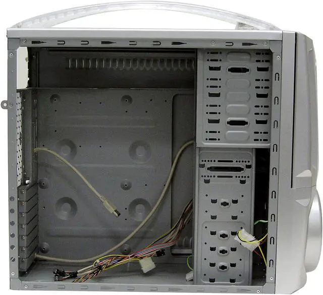 Alt view image 6 of 10 - AeroCool JETMASTER JR SS Silver SECC Steel ATX Mid Tower Computer Case