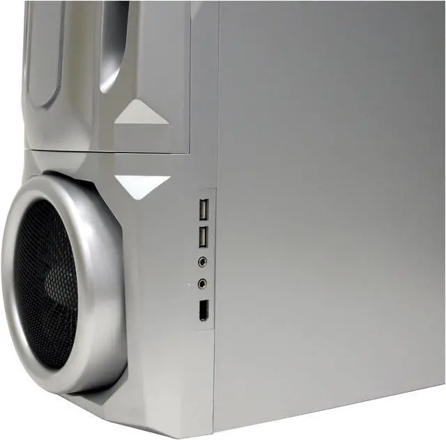 Alt view image 5 of 13 - AeroCool AEROENGINE-C SS Silver SECC ATX Mid Tower Computer Case