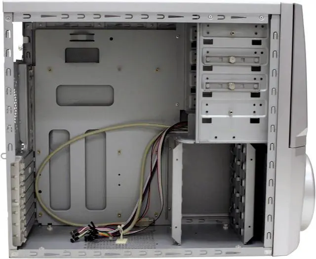 Alt view image 9 of 13 - AeroCool AEROENGINE-C SS Silver SECC ATX Mid Tower Computer Case