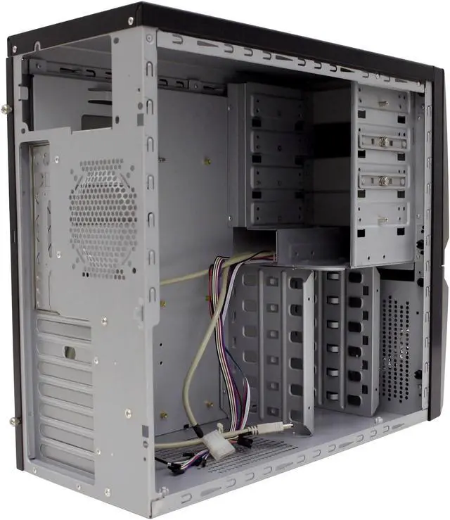 Alt view image 9 of 12 - AeroCool AEROENGINE-C BS Black SECC ATX Mid Tower Computer Case