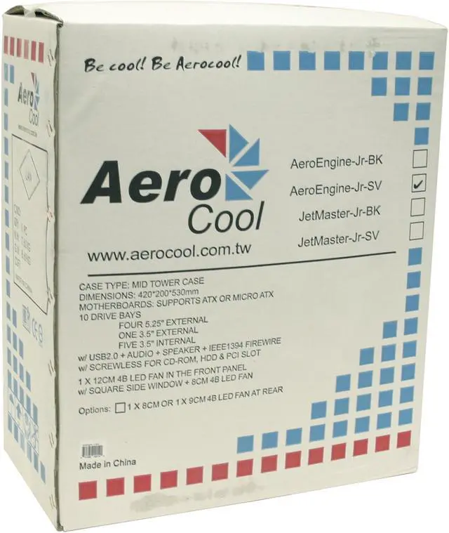 Alt view image 12 of 12 - AeroCool AEROENGINE-C BS Black SECC ATX Mid Tower Computer Case