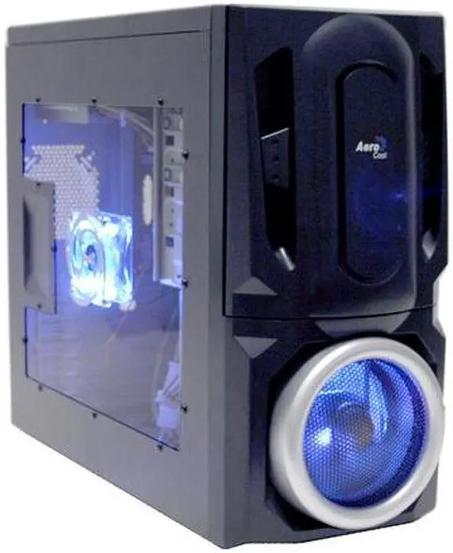 Main image of AeroCool AEROENGINE-C BS Black SECC ATX Mid Tower Computer Case