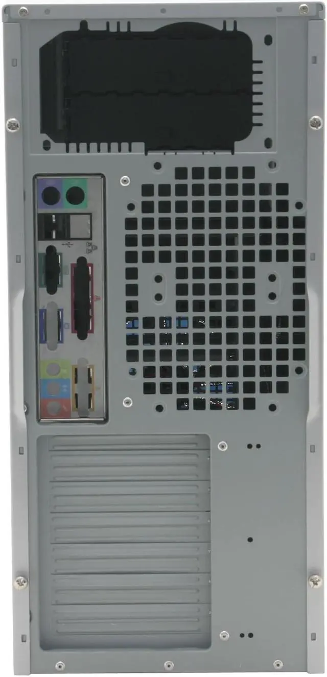 Alt view image 9 of 13 - AeroCool MAGIC-3D-SV Silver SECC 0.6mm ATX Mid Tower Computer Case