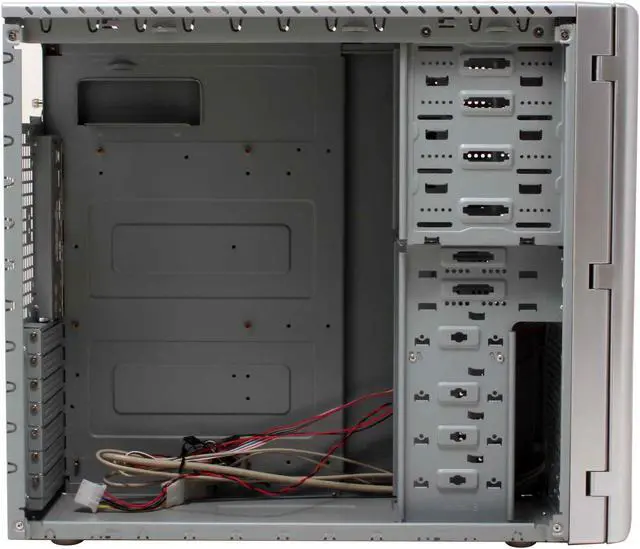 Alt view image 10 of 13 - AeroCool MAGIC-3D-SV Silver SECC 0.6mm ATX Mid Tower Computer Case