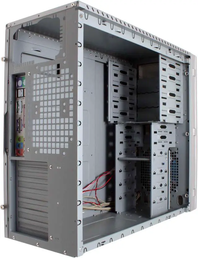 Alt view image 11 of 13 - AeroCool MAGIC-3D-SV Silver SECC 0.6mm ATX Mid Tower Computer Case