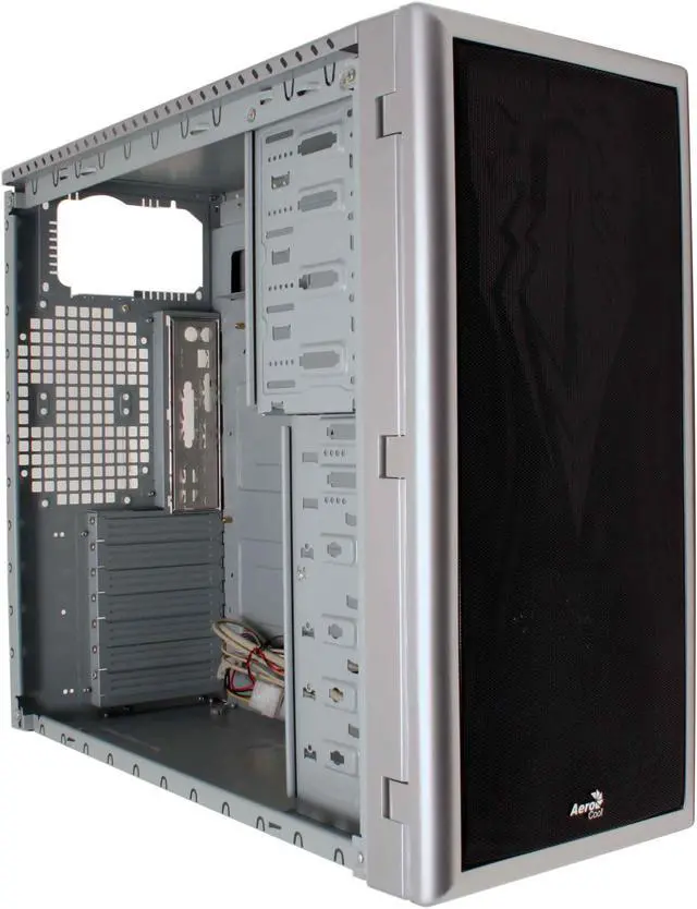 Alt view image 12 of 13 - AeroCool MAGIC-3D-SV Silver SECC 0.6mm ATX Mid Tower Computer Case