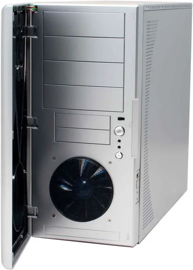 Alt view image 4 of 13 - AeroCool MAGIC-3D-SV Silver SECC 0.6mm ATX Mid Tower Computer Case