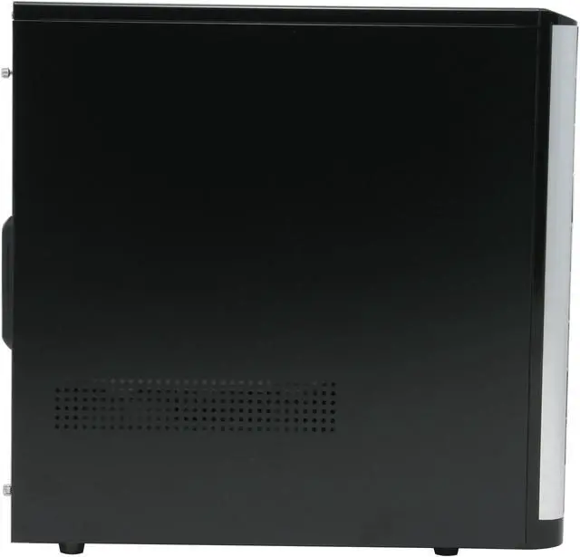 Alt view image 4 of 8 - AeroCool Masstige BLK Black Steel ATX Mid Tower Computer Case