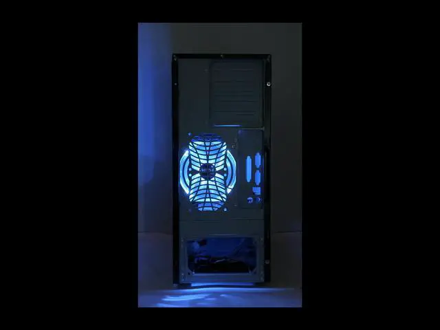 Alt view image 7 of 8 - AeroCool Masstige BLK Black Steel ATX Mid Tower Computer Case