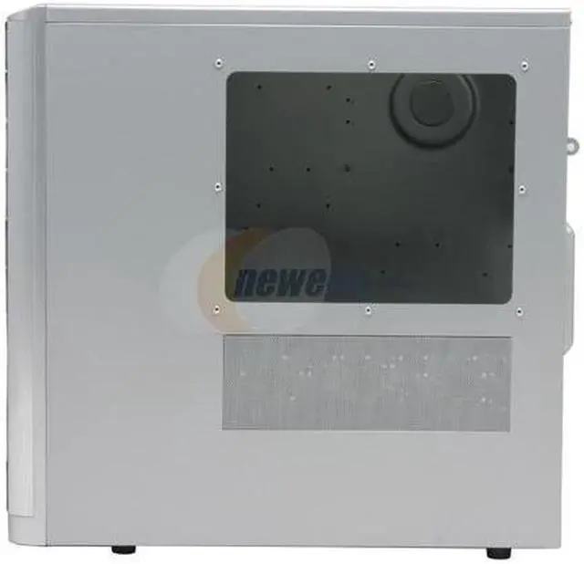 Alt view image 4 of 10 - AeroCool Masstige Silver SECC 0.8mm ATX Mid Tower Computer Case