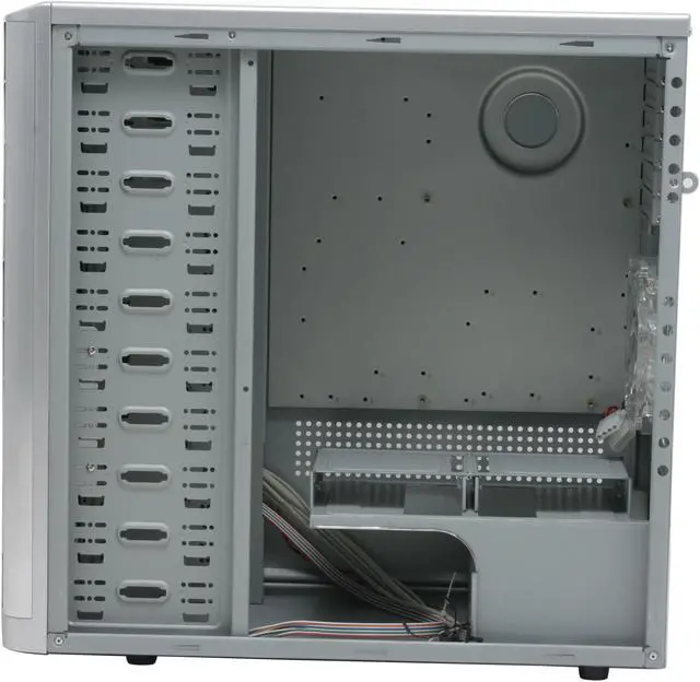 Alt view image 7 of 10 - AeroCool Masstige Silver SECC 0.8mm ATX Mid Tower Computer Case