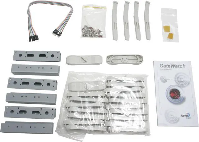 Alt view image 13 of 16 - AeroCool Coolview BLK Black 0.8mm SECC ATX Desktop Computer Case