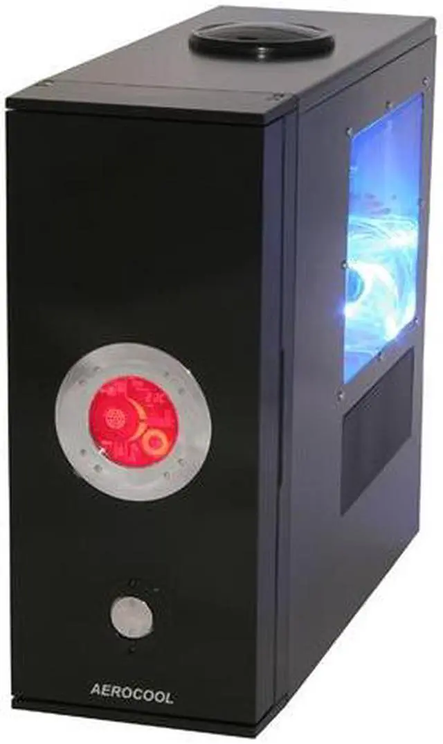 Main image of AeroCool Coolview BLK Black 0.8mm SECC ATX Desktop Computer Case