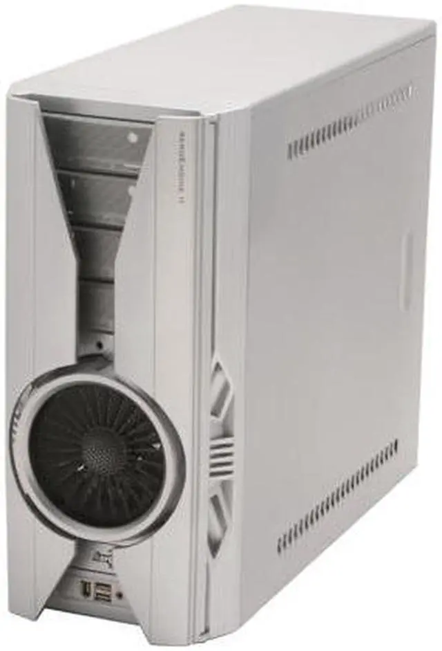 Alt view image 3 of 15 - AeroCool AeroEngineII-SSP Silver 0.65mm SECC ATX Mid Tower Computer Case