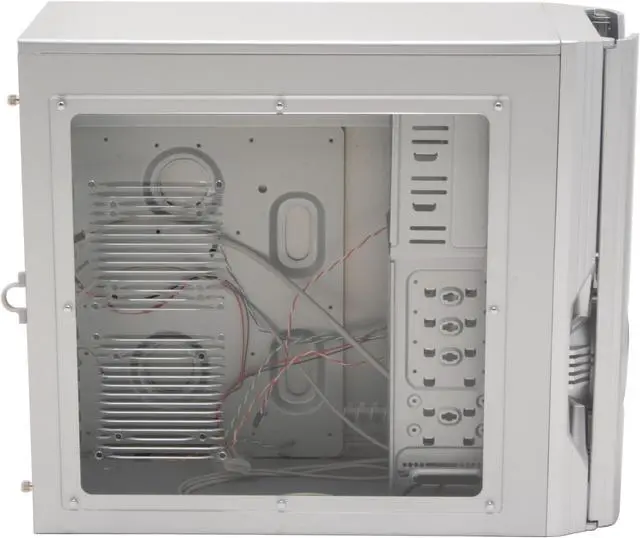 Alt view image 6 of 15 - AeroCool AeroEngineII-SSP Silver 0.65mm SECC ATX Mid Tower Computer Case