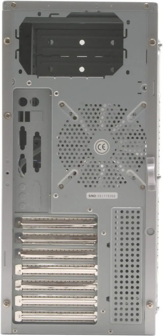 Alt view image 8 of 15 - AeroCool AeroEngineII-SSP Silver 0.65mm SECC ATX Mid Tower Computer Case