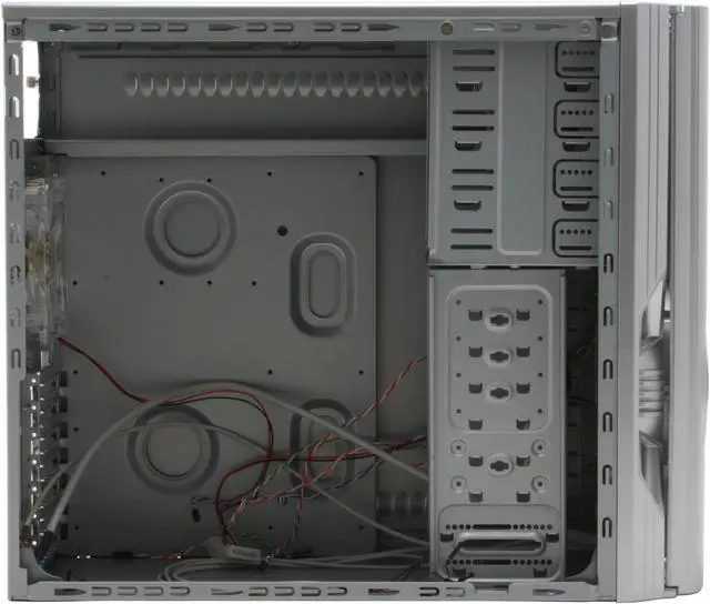 Alt view image 10 of 15 - AeroCool AeroEngineII-SSP Silver 0.65mm SECC ATX Mid Tower Computer Case