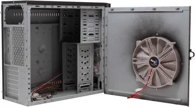 Alt view image 11 of 17 - AeroCool ExtremEngine 3T - BBA Black SECC 0.6mm ATX Mid Tower Computer Case