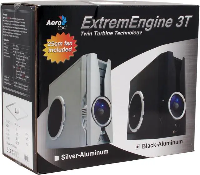 Alt view image 17 of 17 - AeroCool ExtremEngine 3T - BBA Black SECC 0.6mm ATX Mid Tower Computer Case