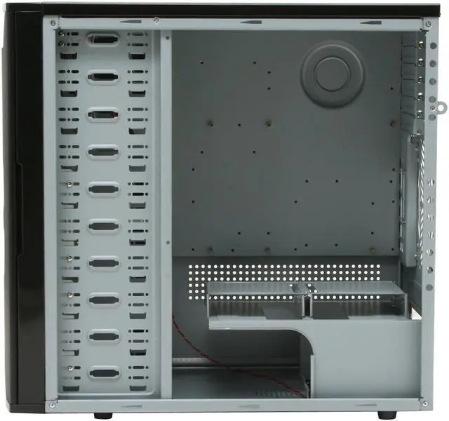 Alt view image 8 of 13 - AeroCool ZeroDegree-BK Black 0.8mm SECC ATX Mid Tower Computer Case