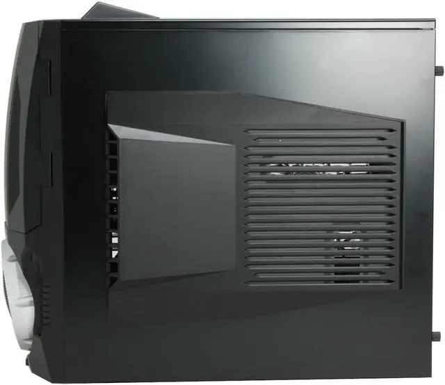 Alt view image 7 of 14 - AeroCool AeroEngine Plus - BK Black 0.6mm SECC steel ATX Mid Tower Computer Case