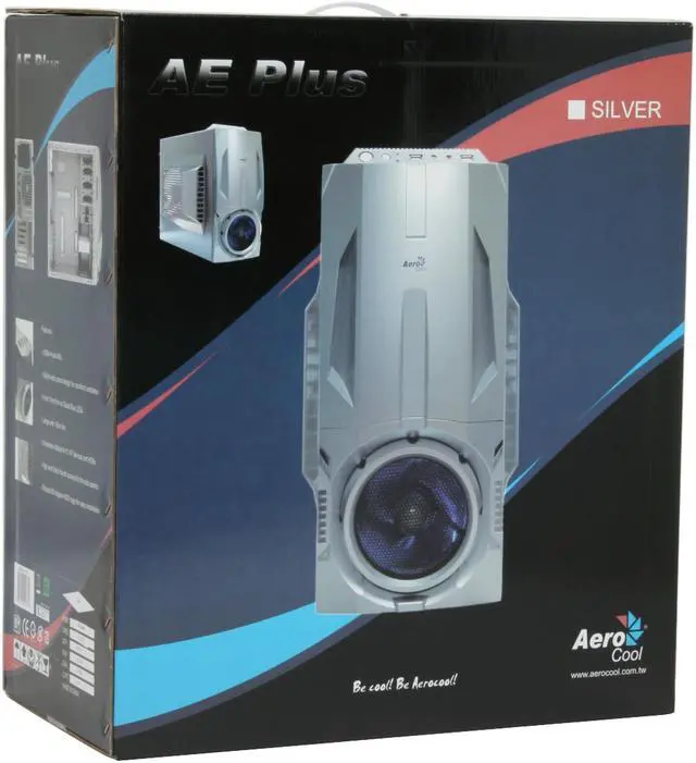 Alt view image 13 of 14 - AeroCool AeroEngine Plus - BK Black 0.6mm SECC steel ATX Mid Tower Computer Case