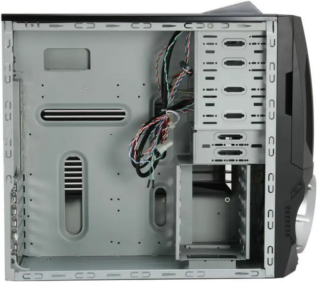 Alt view image 8 of 14 - AeroCool AeroEngine Plus - BK Black 0.6mm SECC steel ATX Mid Tower Computer Case