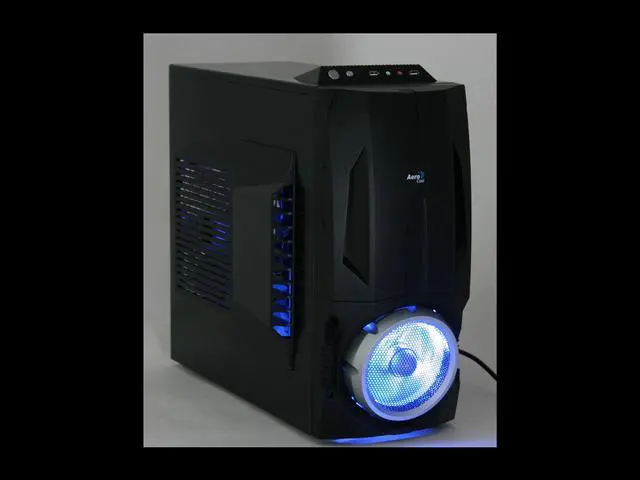 Alt view image 14 of 14 - AeroCool AeroEngine Plus - BK Black 0.6mm SECC steel ATX Mid Tower Computer Case