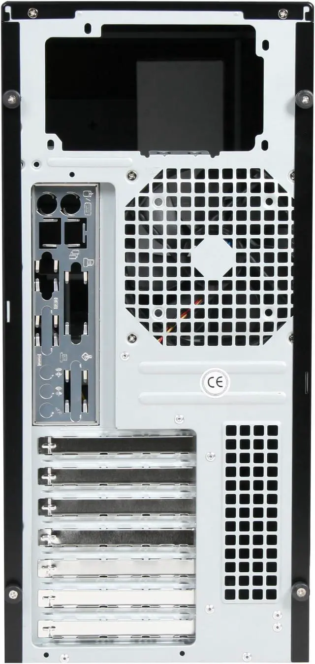 Alt view image 9 of 12 - AeroCool i-Curve - BK Black 0.6mm SECC Steel ATX Mid Tower Computer Case
