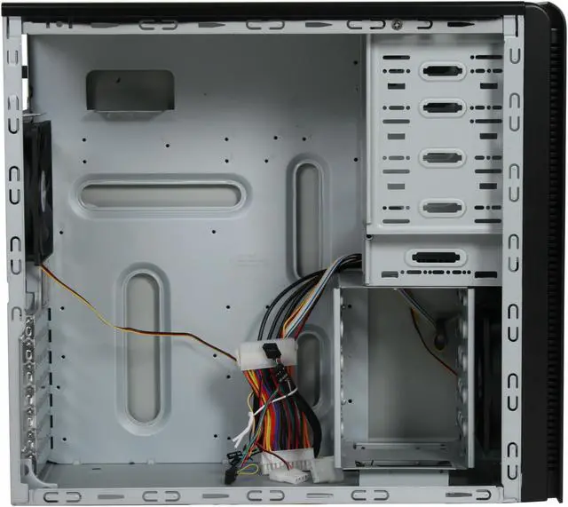 Alt view image 6 of 12 - AeroCool i-Curve - BK Black 0.6mm SECC Steel ATX Mid Tower Computer Case