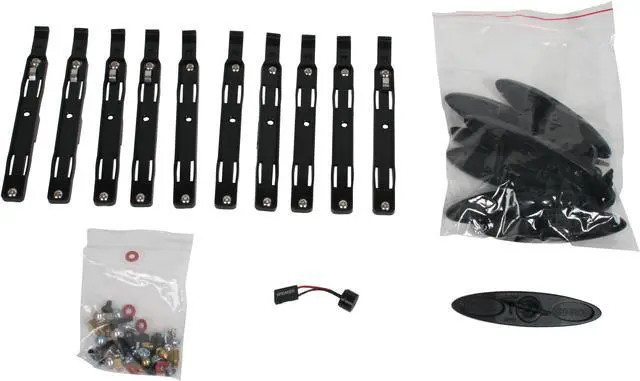 Alt view image 10 of 12 - AeroCool i-Curve - BK Black 0.6mm SECC Steel ATX Mid Tower Computer Case