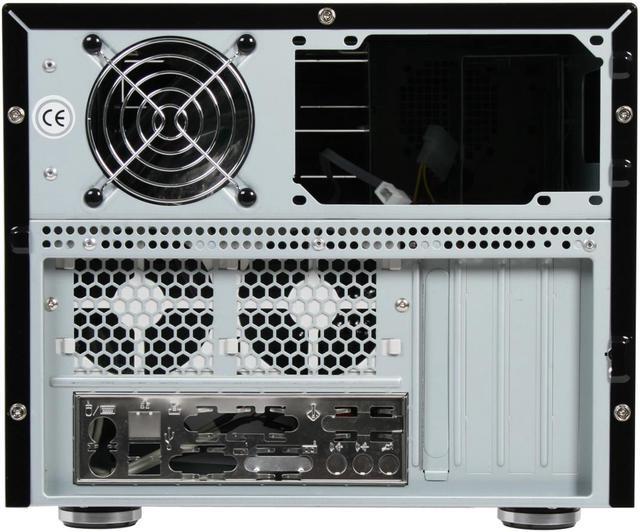 Alt view image 5 of 11 - AeroCool M40-BK Black 0.6 SECC Steel MicroATX Cube case Computer Case