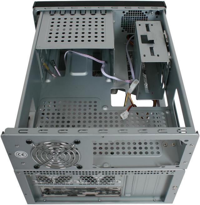 Alt view image 7 of 11 - AeroCool M40-BK Black 0.6 SECC Steel MicroATX Cube case Computer Case