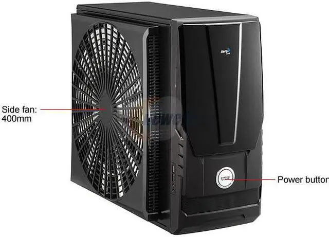 AeroCool AeroRacer Pro Black Computer Case - Newegg.com
