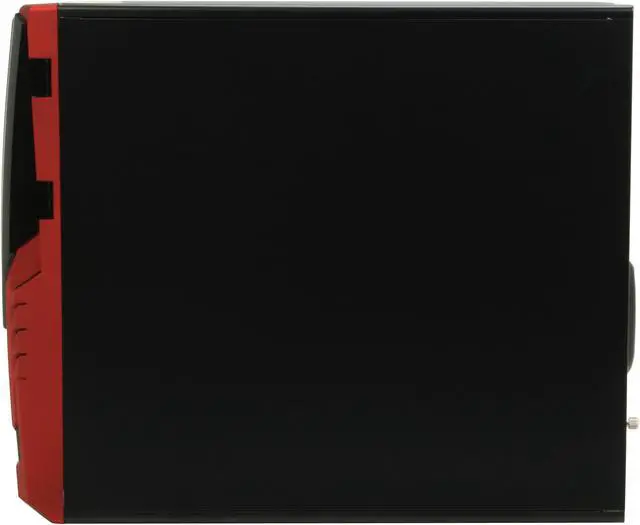 Alt view image 10 of 12 - AeroCool AeroRacer Pro Red 0.6mm SECC Steel ATX Mid Tower Computer Case