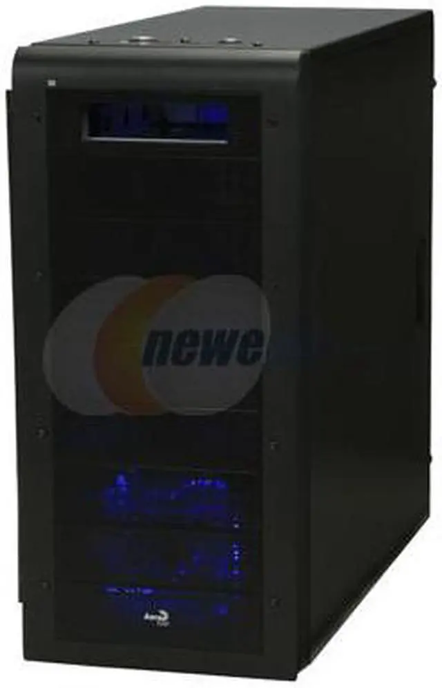 Alt view image 3 of 12 - AeroCool S9 Pro Black 0.6mm SECC Steel ATX Mid Tower Computer Case