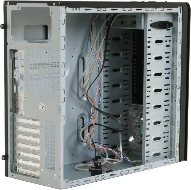 Alt view image 6 of 12 - AeroCool S9 Pro Black 0.6mm SECC Steel ATX Mid Tower Computer Case