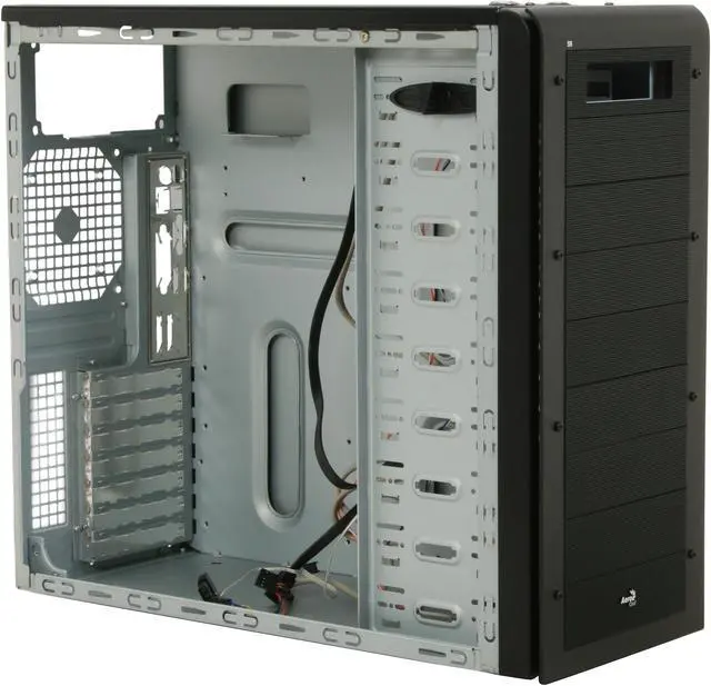 Alt view image 8 of 12 - AeroCool S9 Pro Black 0.6mm SECC Steel ATX Mid Tower Computer Case