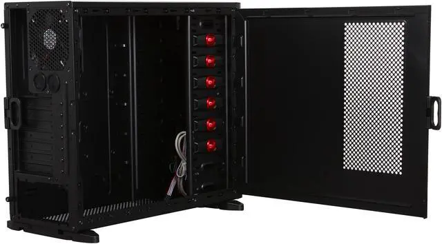 Alt view image 5 of 9 - AeroCool Vs-9 Black SECC 0.6mm ATX Mid Tower Computer Case