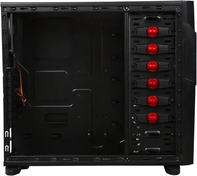 Alt view image 6 of 9 - AeroCool Vs-9 Black SECC 0.6mm ATX Mid Tower Computer Case