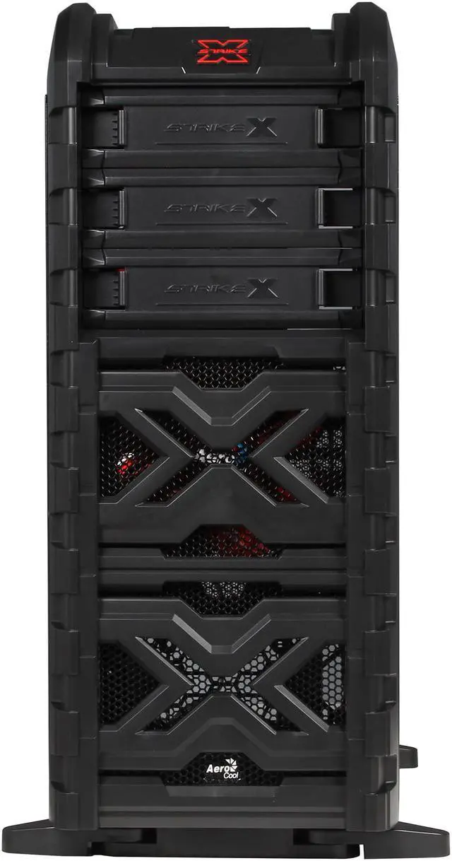Alt view image 2 of 10 - AeroCool Strike-X GT-Bk Black SECC ATX Mid Tower Computer Case