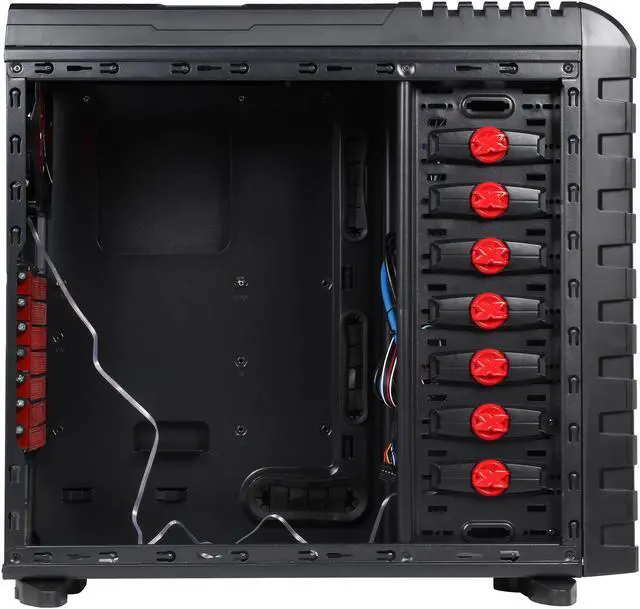 Alt view image 6 of 10 - AeroCool Strike-X GT-Bk Black SECC ATX Mid Tower Computer Case