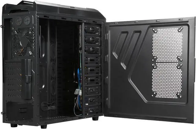 Alt view image 5 of 9 - AeroCool PGS B series Xpredator-X1 Black Edition Black SPCC 0.5mm ATX Mid Tower Computer Case