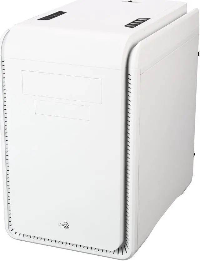 Alt view image 3 of 10 - AeroCool DS-Cube White White 0.8mm SGCC ATX Mid Tower Computer Case
