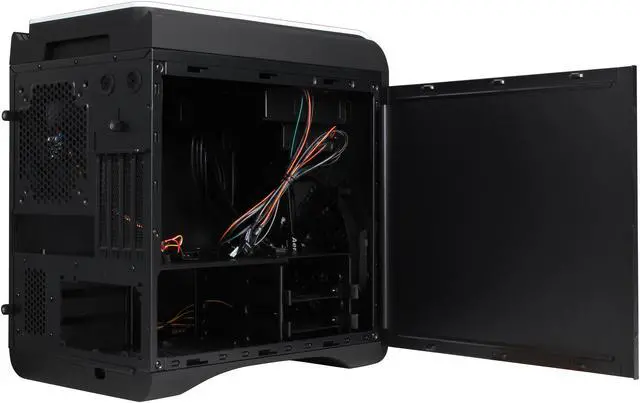 Alt view image 5 of 10 - AeroCool DS-Cube Black/White Black / White 0.8mm SGCC ATX Mid Tower Computer Case