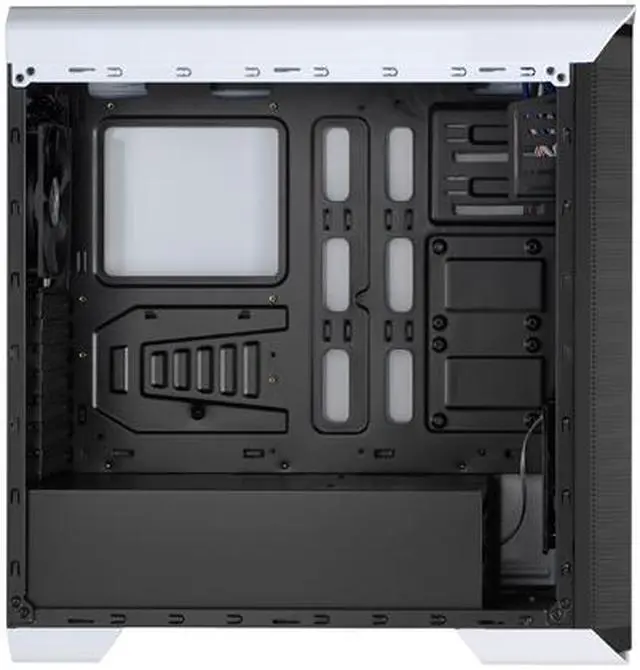 Alt view image 5 of 7 - AeroCool PGS Aero Series Aero800 White White 0.55mm ATX Mid Tower Computer Case