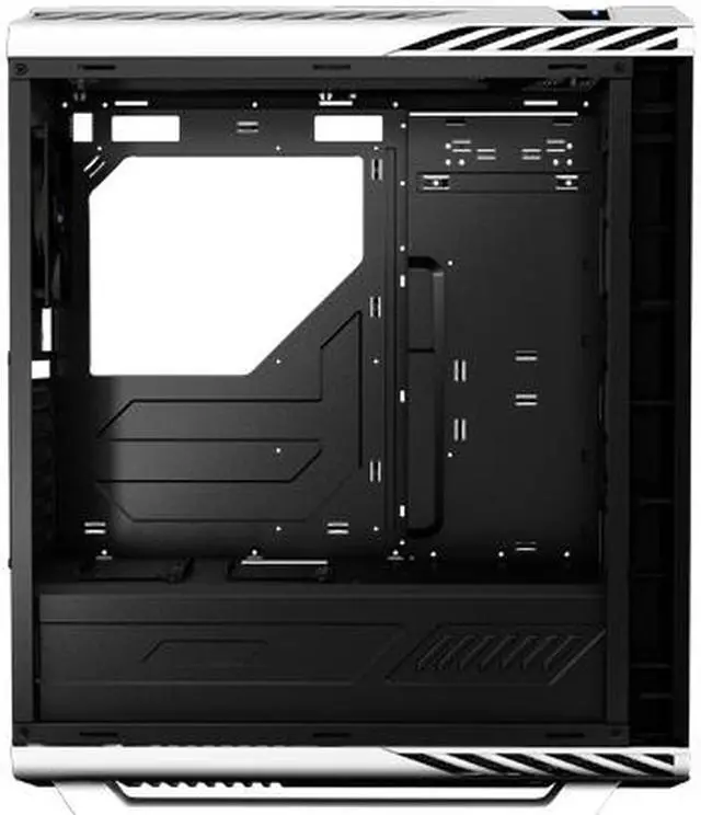 Alt view image 6 of 8 - AeroCool P7 Series P7-C1 White White 0.6mm SGCC ATX Mid Tower Computer Case