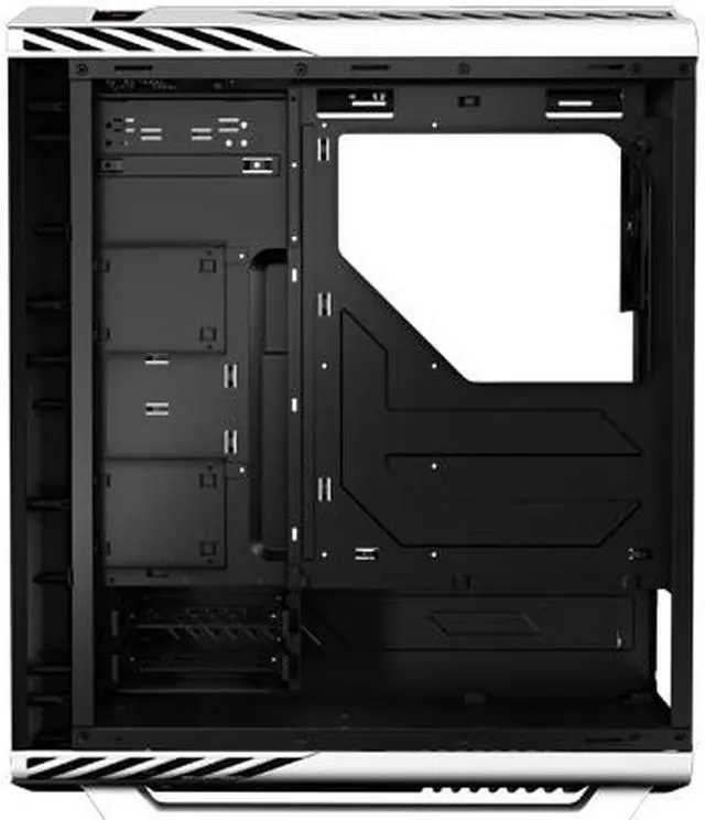 Alt view image 7 of 8 - AeroCool P7 Series P7-C1 White White 0.6mm SGCC ATX Mid Tower Computer Case