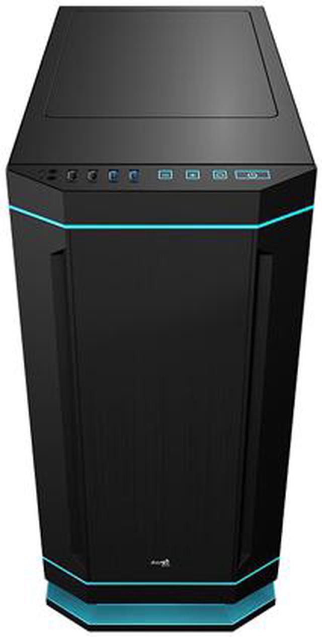 Alt view image 3 of 10 - AeroCool DS Series DS230 Black Window Edition Black 0.7mm ATX Mid Tower Computer Case