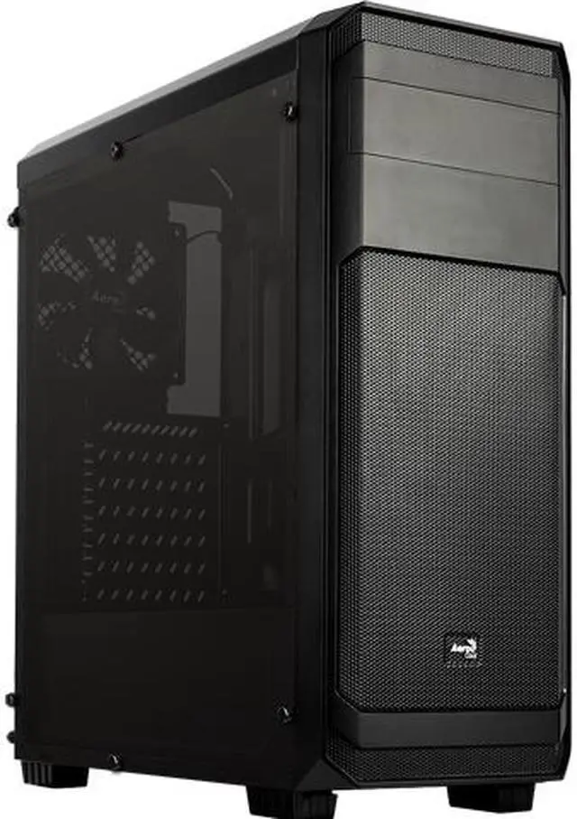 Main image of AeroCool PGS Aero Series Aero300 Black FAW Black 0.45mm ATX Mid Tower Computer Case